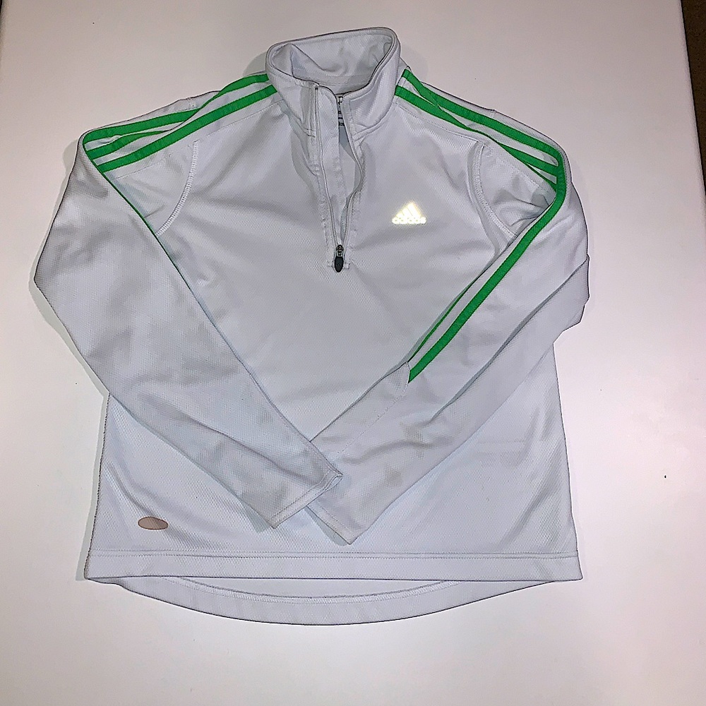 Half zip-up workout long sleeve shirt (used)
